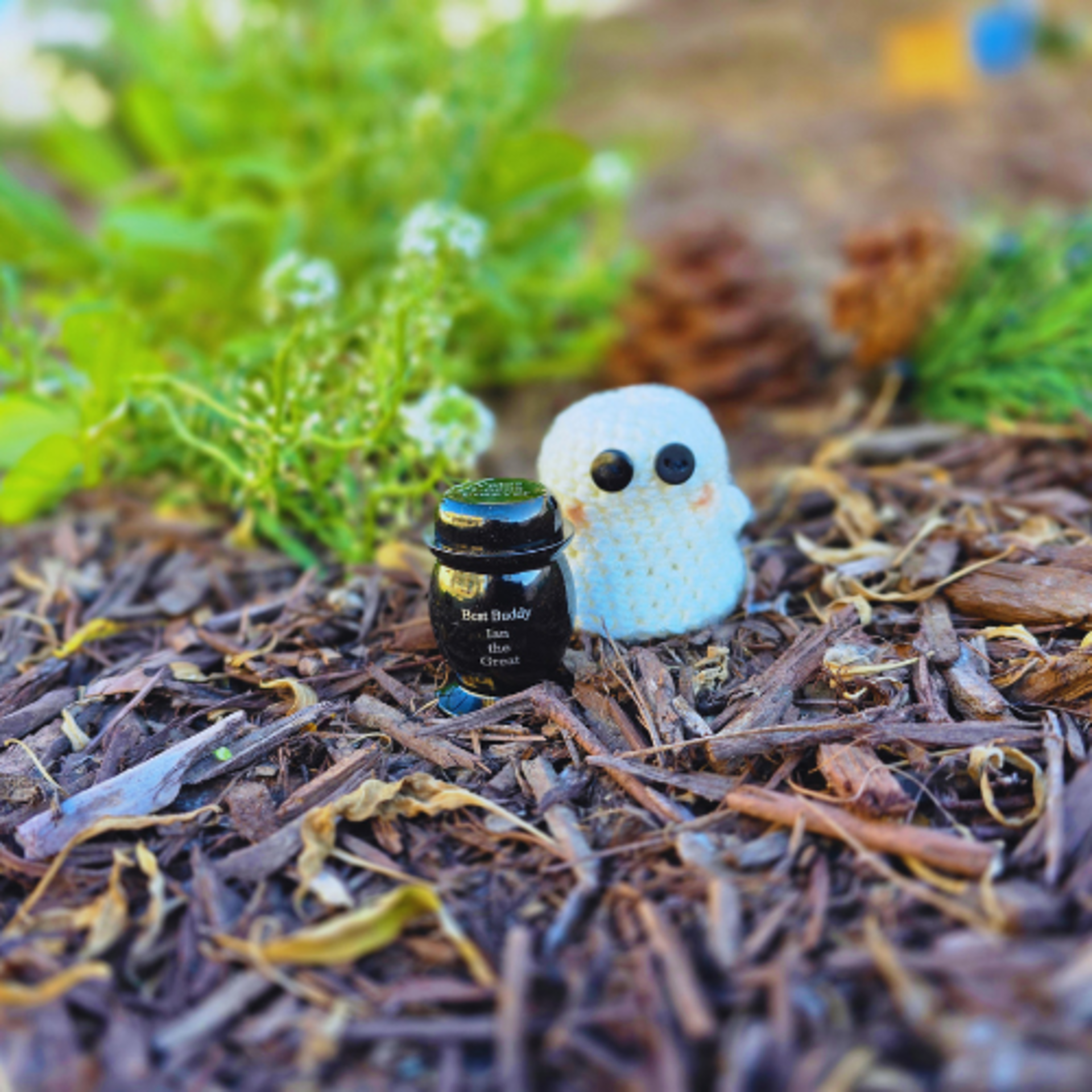 Handmade Ghostie Cloak for Urn: The Boo Crew