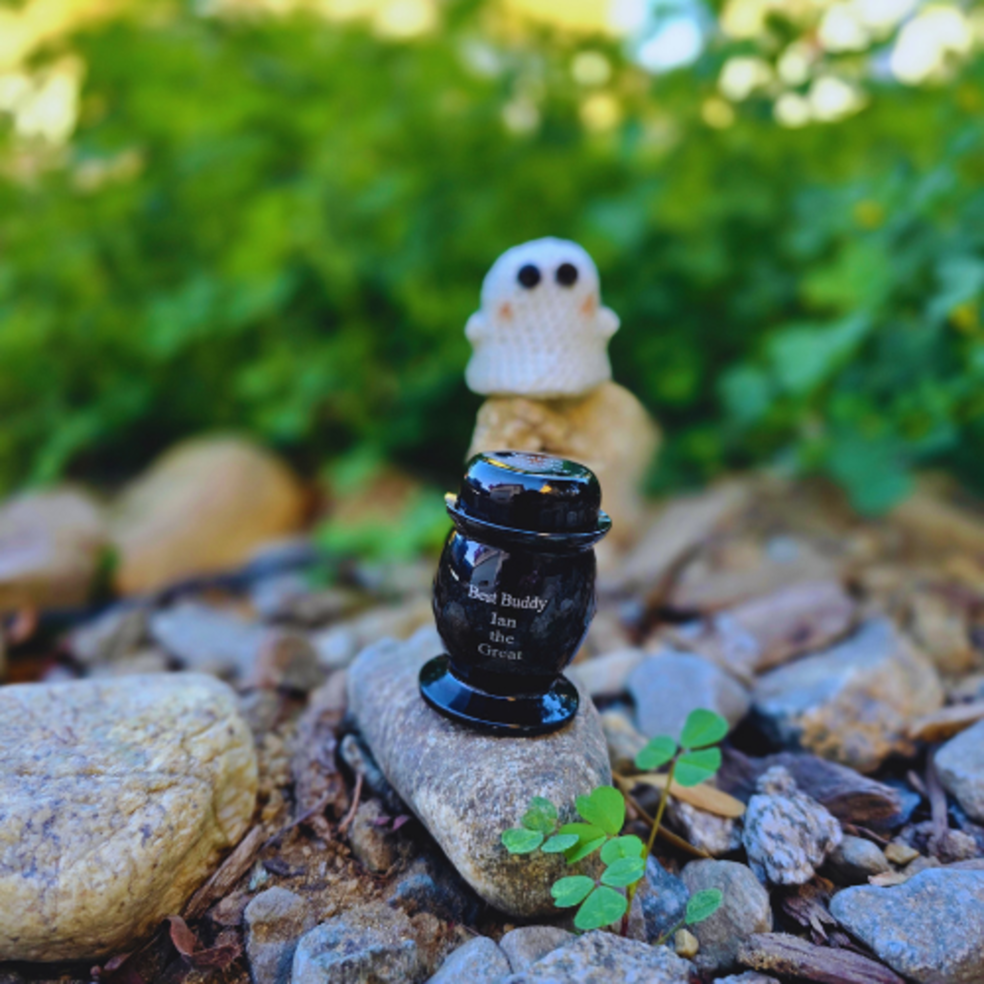 Handmade Ghostie Cloak for Urn: The Boo Crew